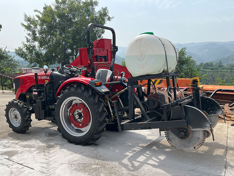 the double saw blade road cutting machine