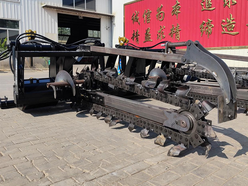 chain trencher