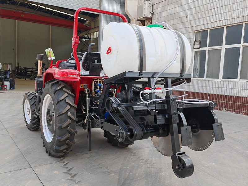 the double saw blade road cutting machine