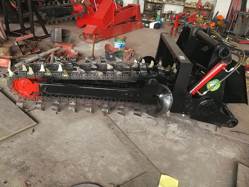 chain trencher
