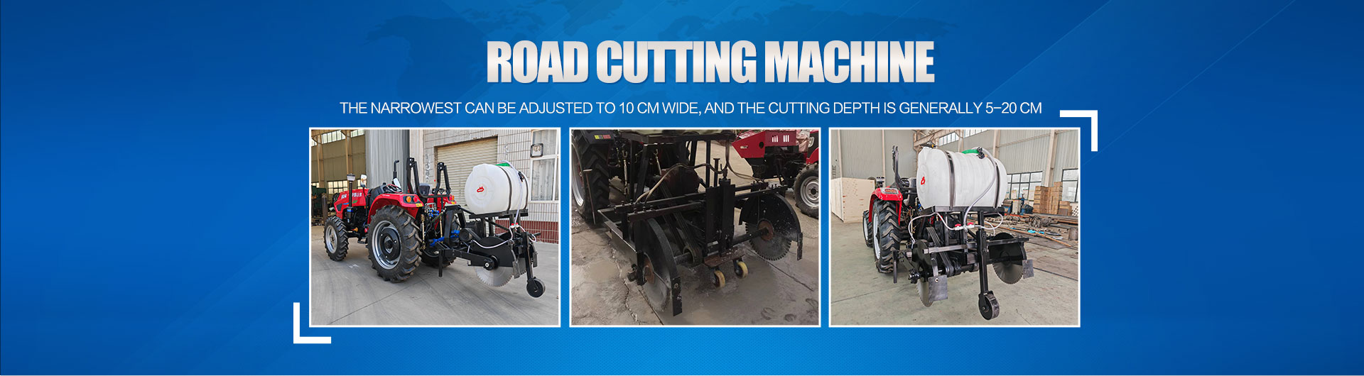 Road cutting machine